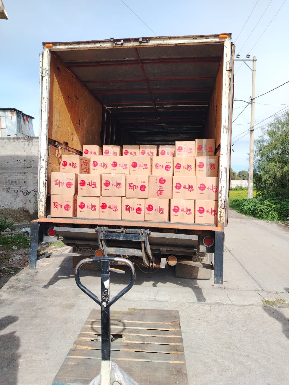 Traslado de muebles y mercancía